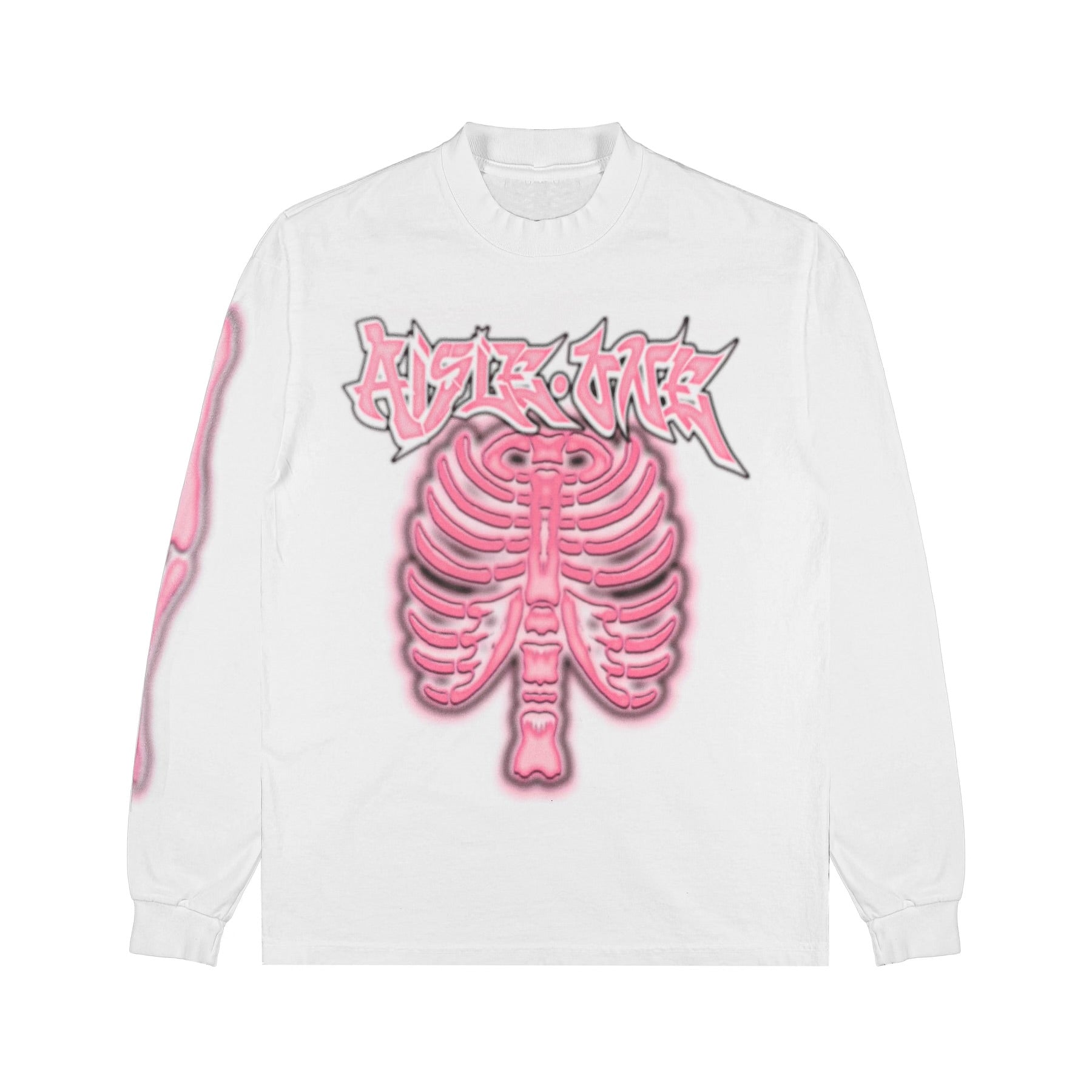 Airbrush Bones Long-Sleeve